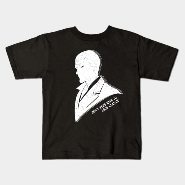 Bald Guy Classic Cool Gift Kids T-Shirt by GrafiqueDynasty